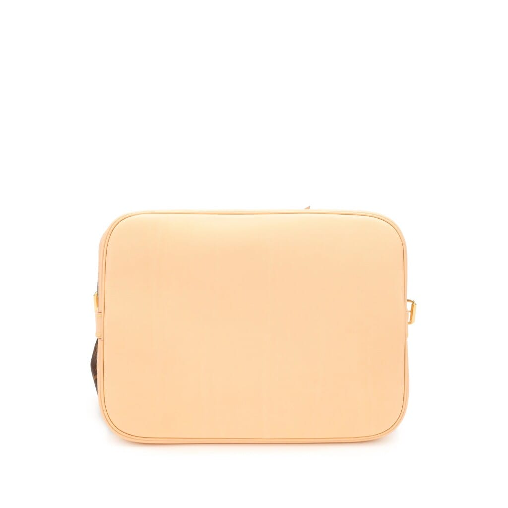 Ebene Monogram Coated Canvas Petit Noé Gold Hardware, 2021-2022