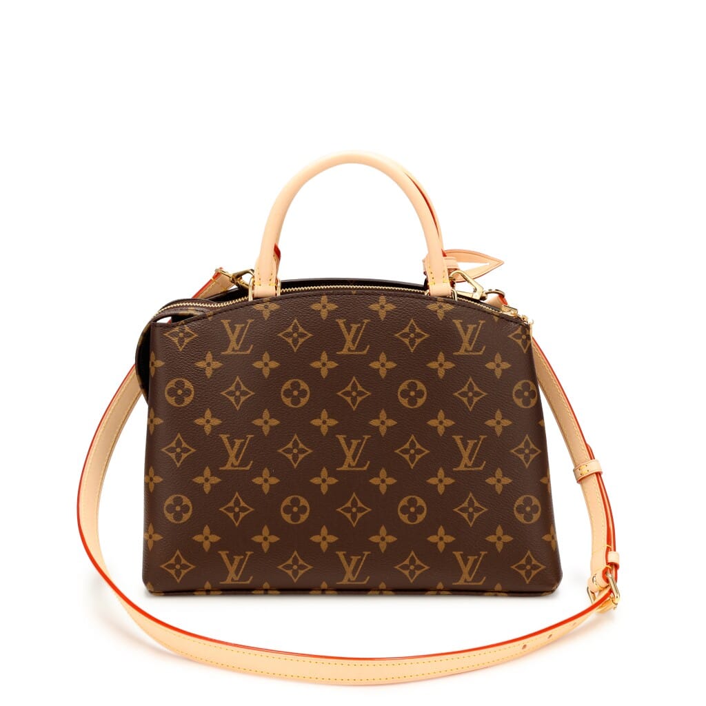 Ebene Monogram Coated Canvas Petit Palais Gold Hardware, 2021-2022
