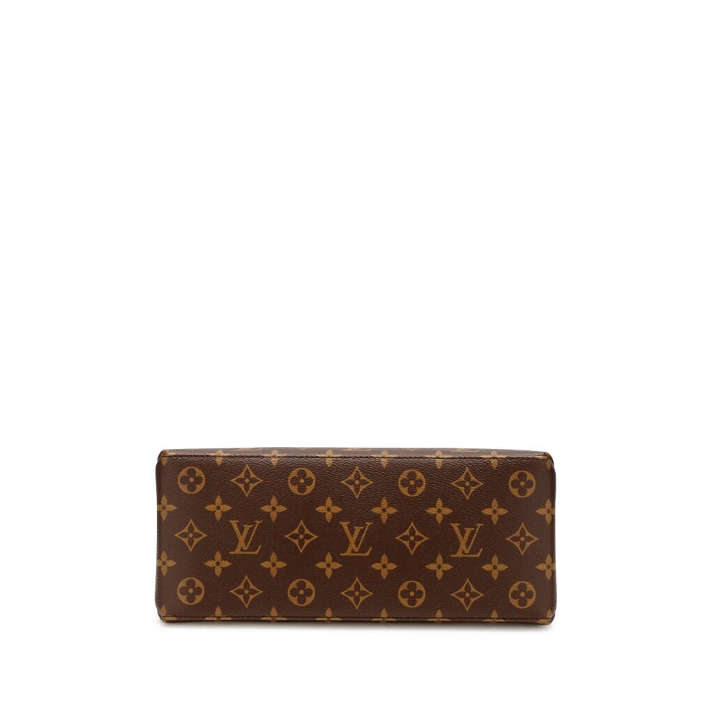 Ebene Monogram Coated Canvas Petit Palais Gold Hardware, 2021-2022