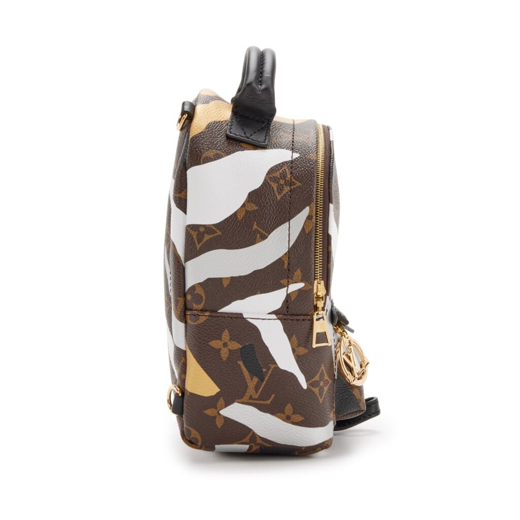 Multicolor Monogram Canvas League of Legends Mini Palm Springs Backpack Gold Hardware, 2019