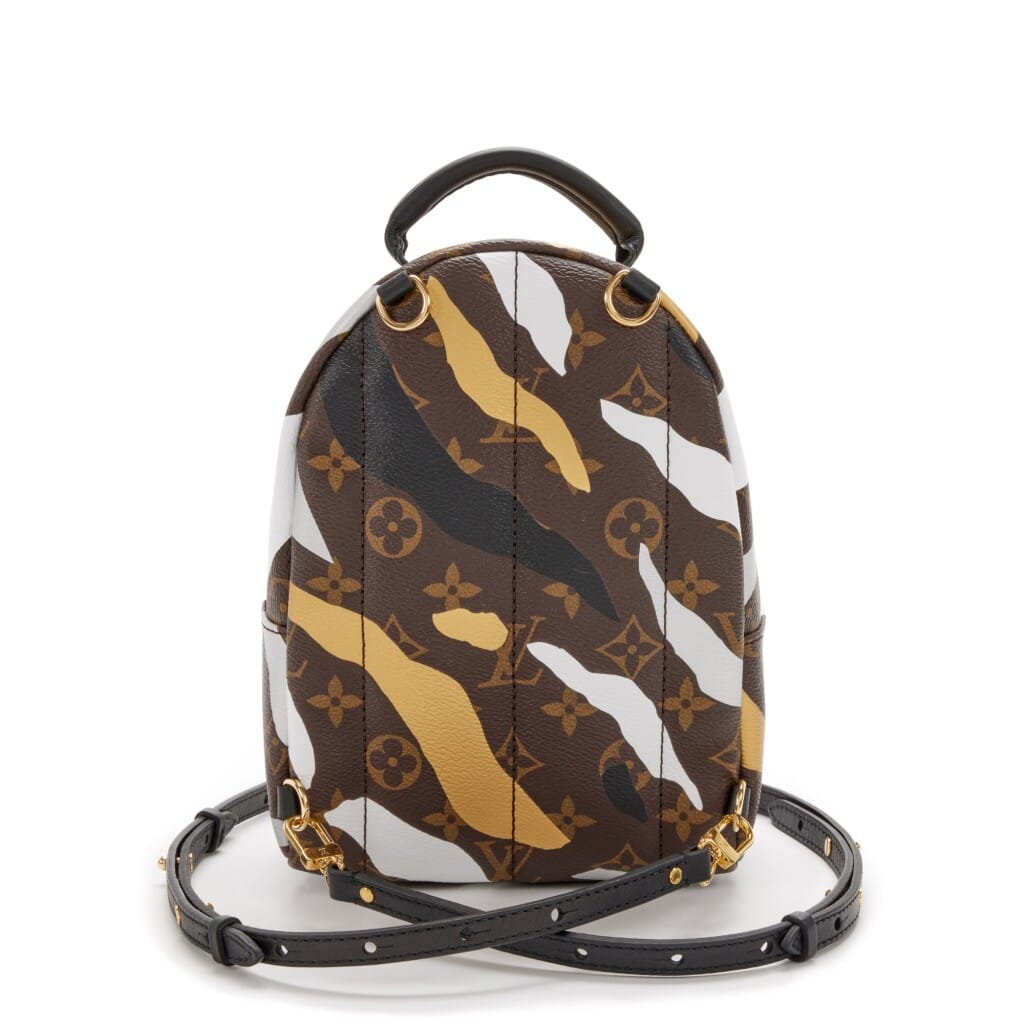 Multicolor Monogram Canvas League of Legends Mini Palm Springs Backpack Gold Hardware, 2019