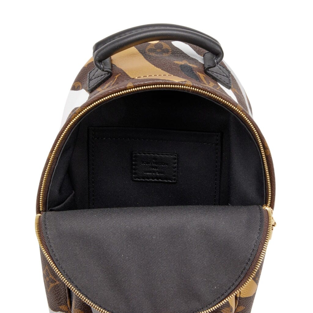 Multicolor Monogram Canvas League of Legends Mini Palm Springs Backpack Gold Hardware, 2019