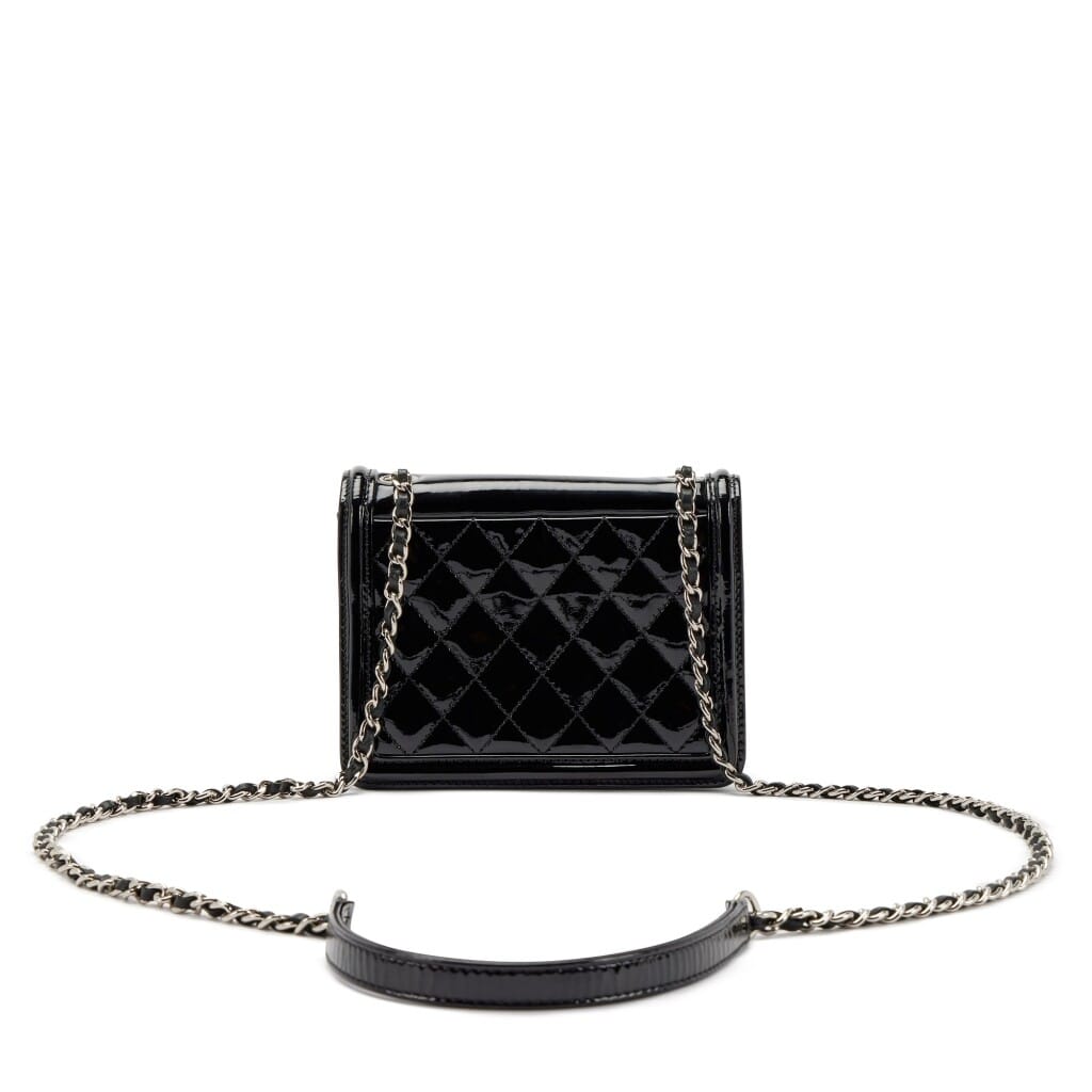 Pink and Black Plexiglass and Leather Boy Brick Flap Bag Silver Hardware, 2014