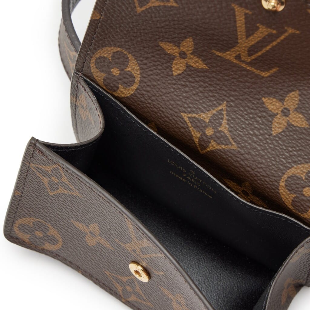 Brown Monogram Coated Canvas Daily Multi Pocket Belt 70 Gold Hardware, 2021-2022