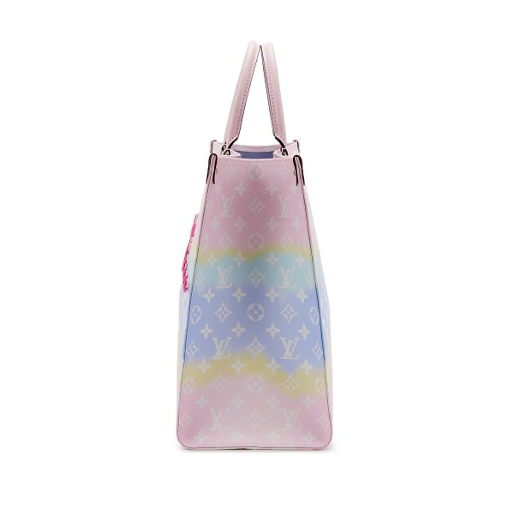 Multicolor Tie Dye Monogram Giant Canvas Palma de Mallorca Onthego GM Silver Hardware, 2020