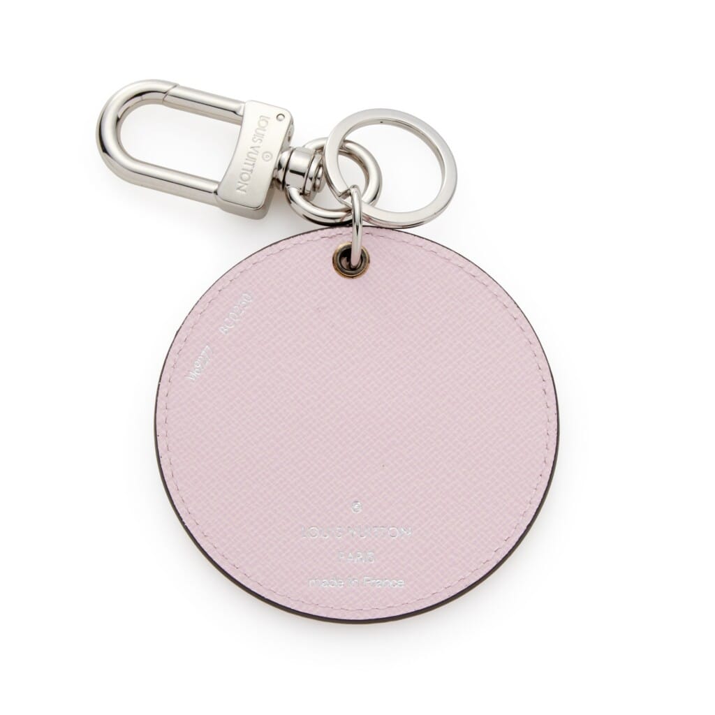 Canvas Multicolor Escale Hawaii Limited Edition Bag Charm and Key Holder Silver Hardware, 2020