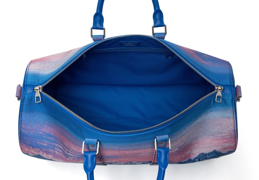 Virgil Abloh Multicolor Jacquard Polyester Landscape Keepall 50 Bandoulière Silver Hardware, 2022