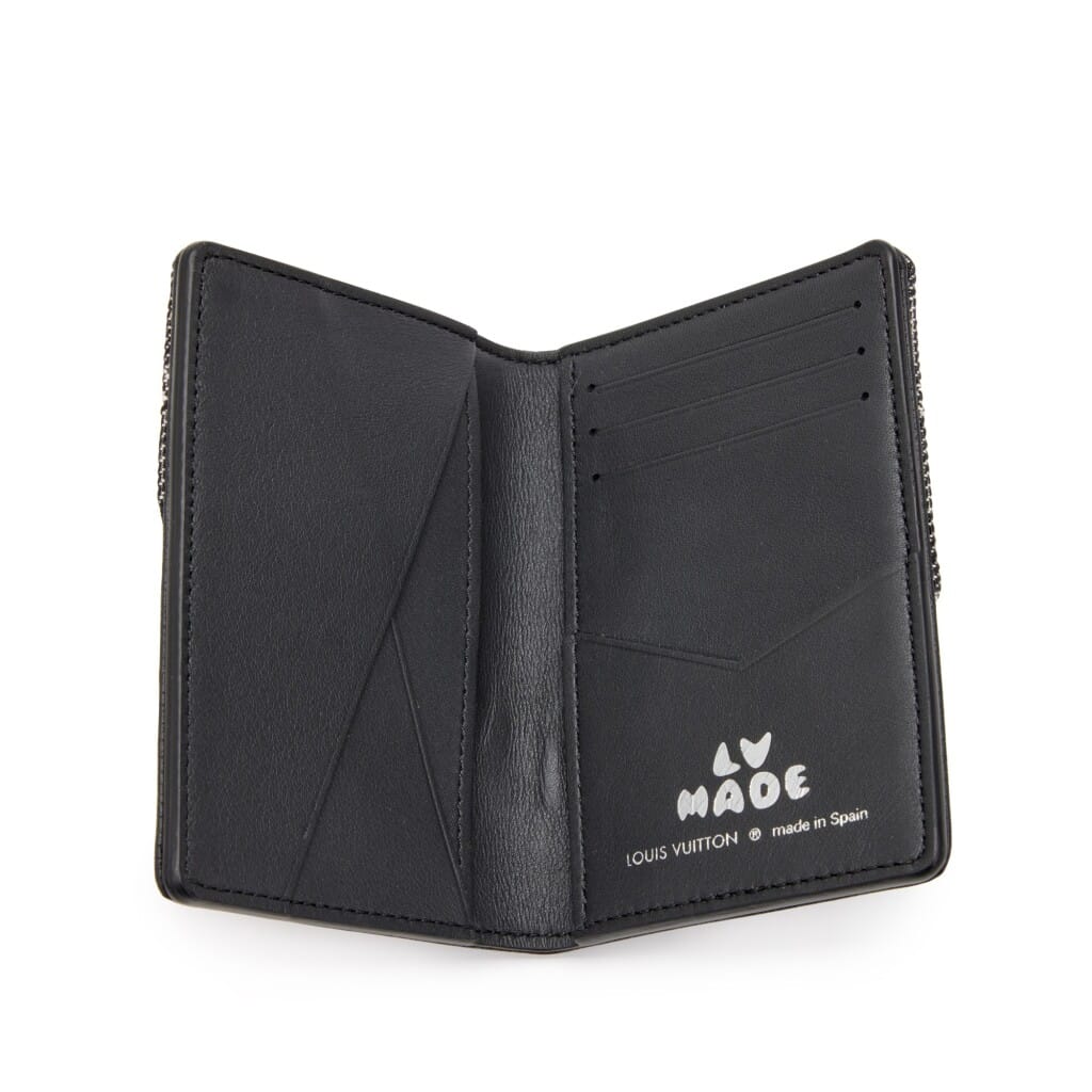 Virgil Abloh x NIGO Black Monogram Denim Drip and Taurillon Pocket Organizer, 2021