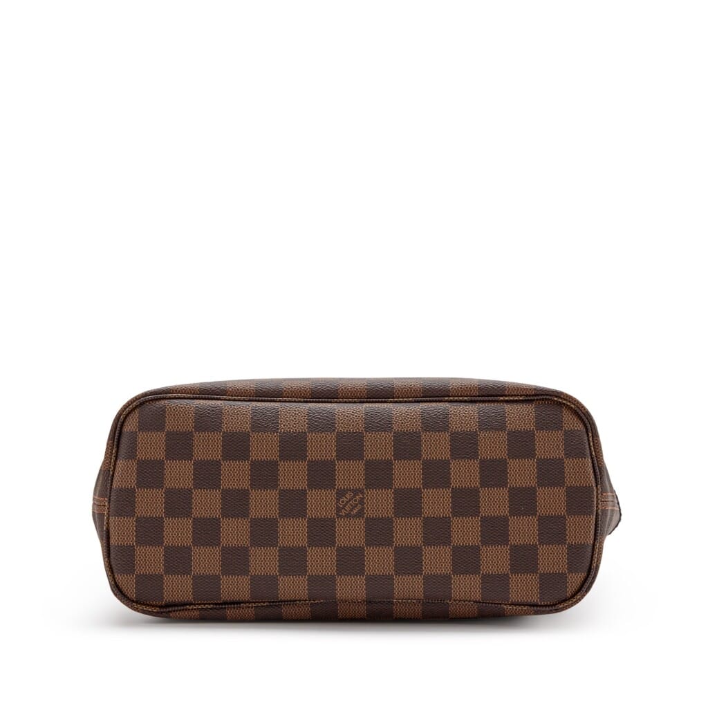 Brown Damier Ebene Coated Canvas Neverfull PM Gold Hardware, 2021