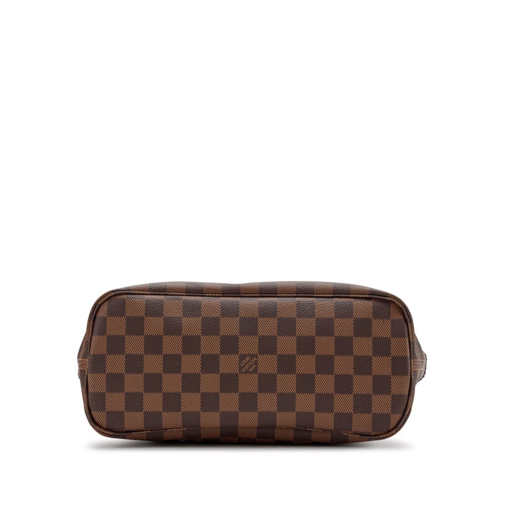 Brown Damier Ebene Coated Canvas Neverfull PM Gold Hardware, 2021