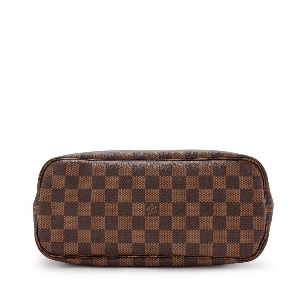 Brown Damier Ebene Coated Canvas Neverfull PM Gold Hardware, 2021