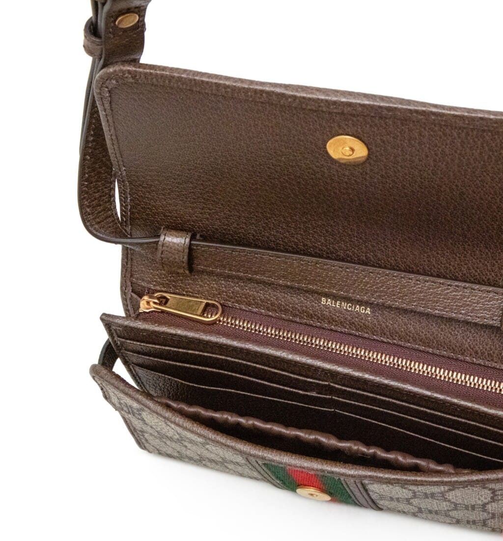 Beige Monogram Coated Canvas Hacker Mini Bag Gold Hardware, 2021