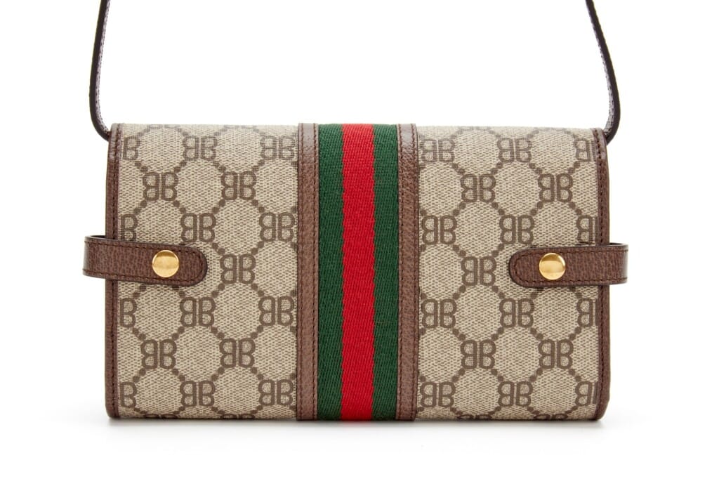 Beige Monogram Coated Canvas Hacker Mini Bag Gold Hardware, 2021