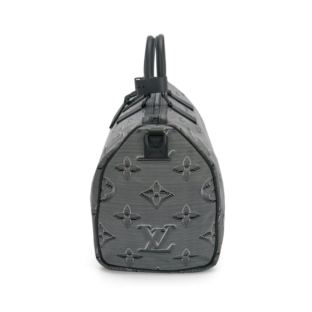 Virgil Abloh Multicolor Monogram 3D Nylon 2054 Reversible Keepall Bandoulière 50, 2019