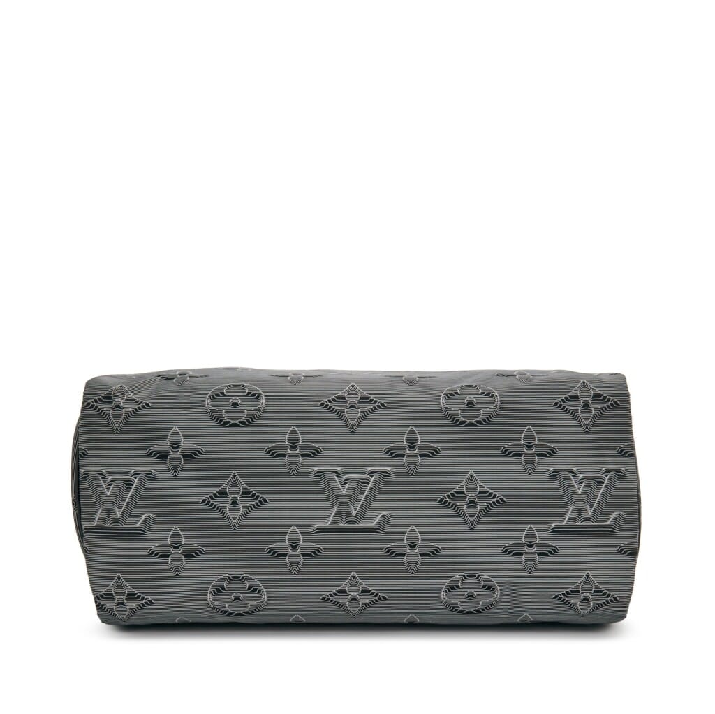 Virgil Abloh Multicolor Monogram 3D Nylon 2054 Reversible Keepall Bandoulière 50, 2019