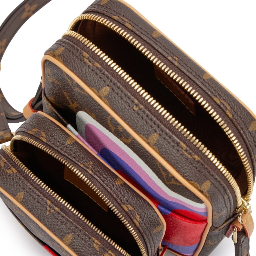 Multicolor Game On Monogram Coated Canvas Double Paname Set Gold Hardware, 2020