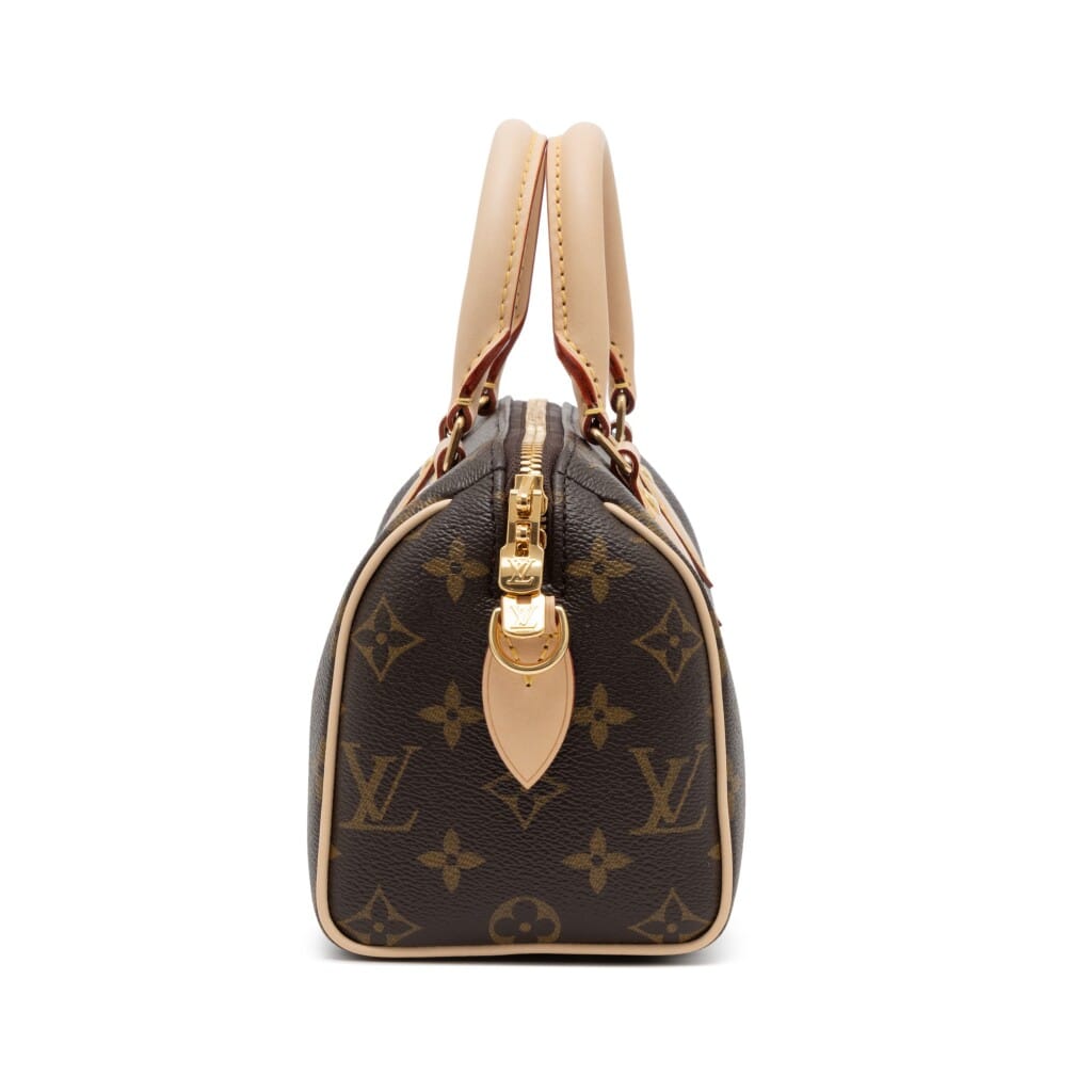 Brown Monogram Coated Canvas Speedy Bandoulière 20 Gold Hardware, 2021