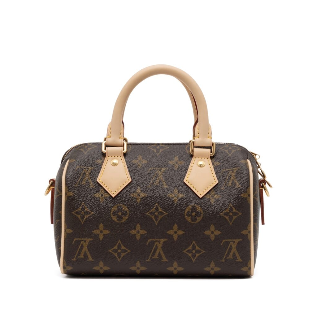 Brown Monogram Coated Canvas Speedy Bandoulière 20 Gold Hardware, 2021