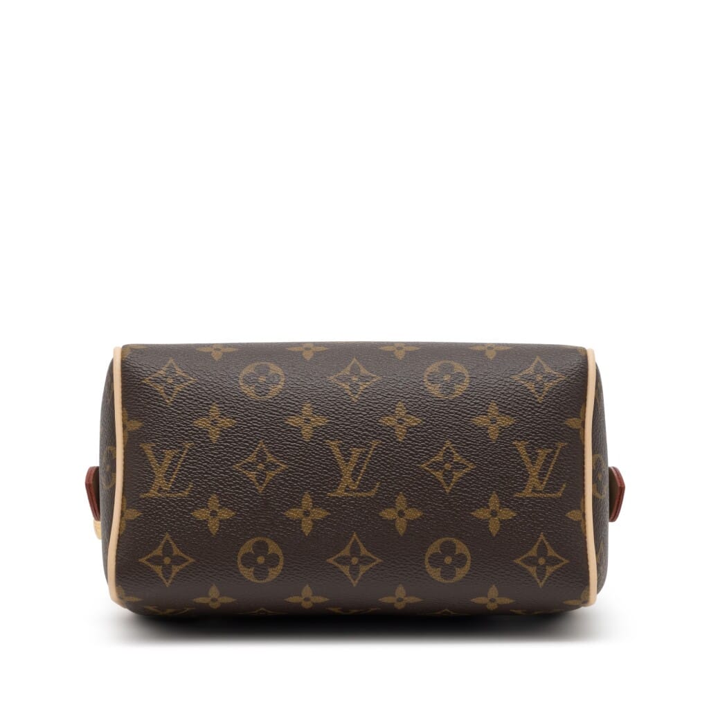 Brown Monogram Coated Canvas Speedy Bandoulière 20 Gold Hardware, 2021