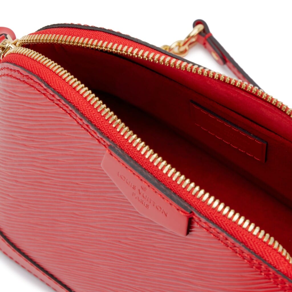 Coquelicot Epi Alma Mini Gold Hardware, 2018