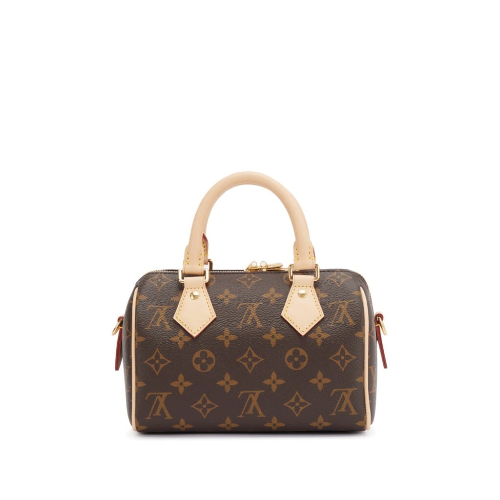 Brown Monogram Coated Canvas Speedy Bandoulière 20 Gold Hardware, 2021