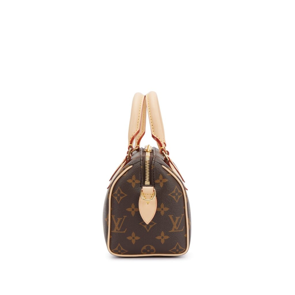 Brown Monogram Coated Canvas Speedy Bandoulière 20 Gold Hardware, 2021