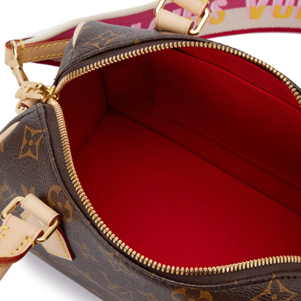 Brown Monogram Coated Canvas Speedy Bandoulière 20 Gold Hardware, 2021