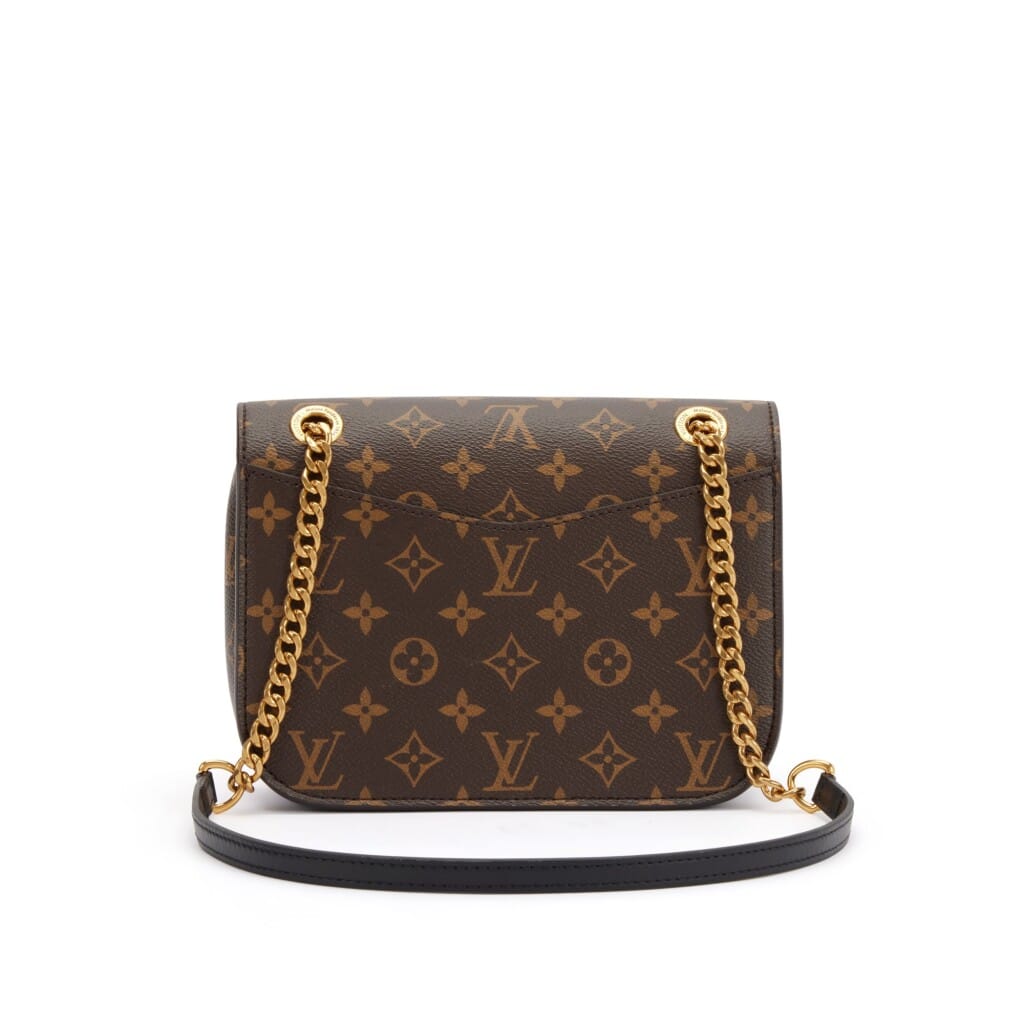 Brown Monogram Coated Canvas Passy Gold Hardware, 2021