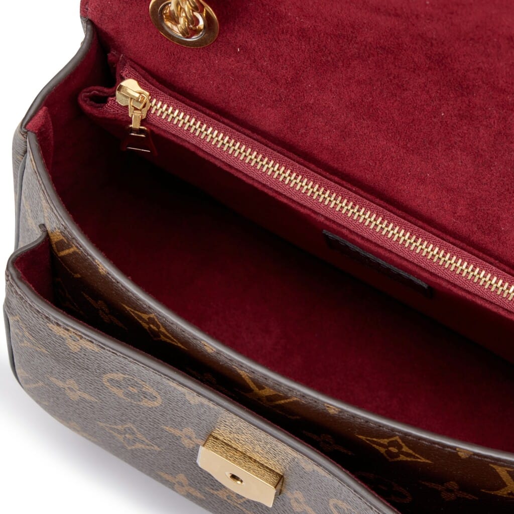 Brown Monogram Coated Canvas Passy Gold Hardware, 2021