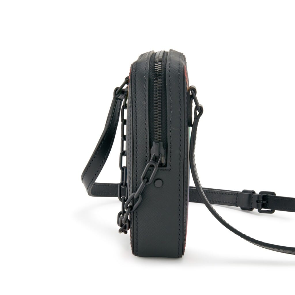 Virgil Abloh Rainbow X and Black Taiga Danube PM Black Hardware, 2019