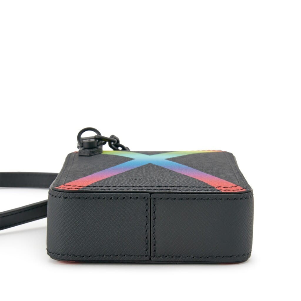 Virgil Abloh Rainbow X and Black Taiga Danube PM Black Hardware, 2019
