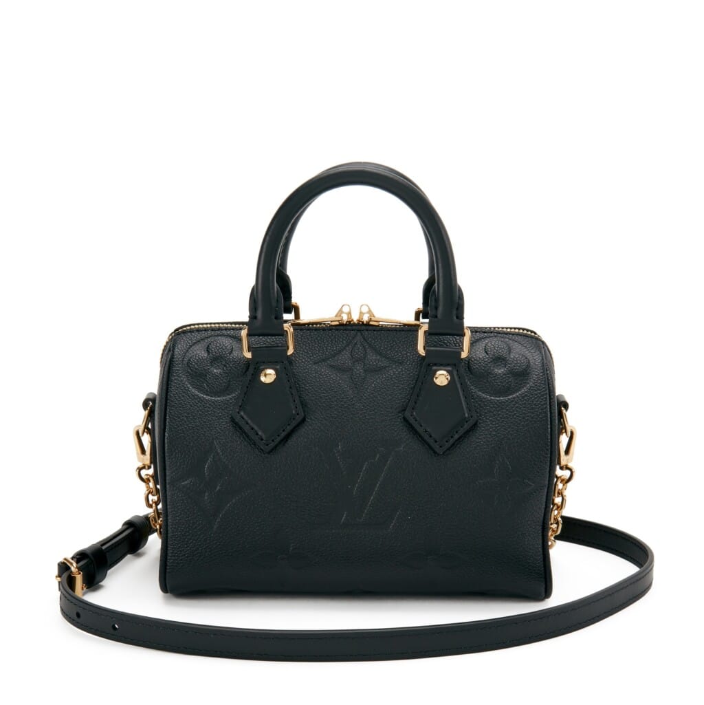 Black Giant Monogram Empreinte Speedy Bandoulière 20 Gold Hardware, 2021
