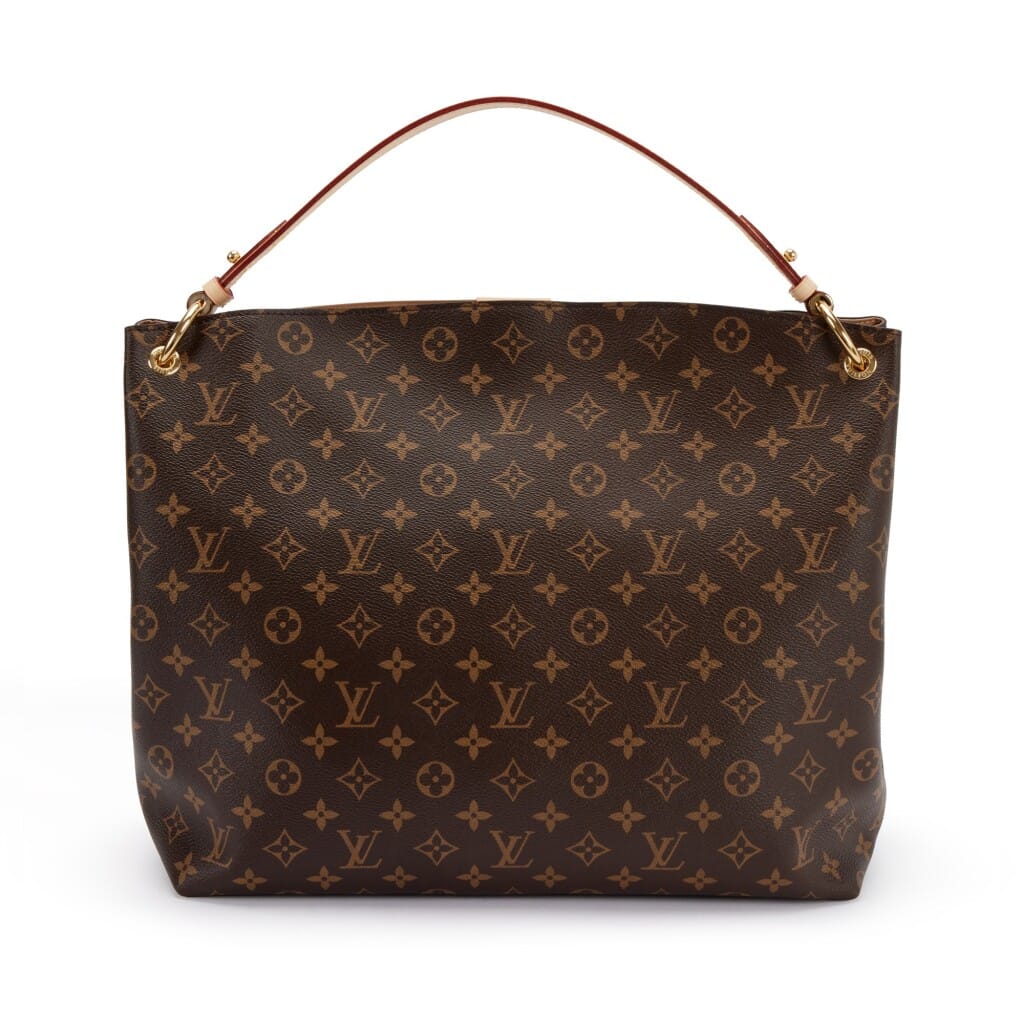 Brown Monogram Coated Canvas Graceful MM Gold Hardware, 2021