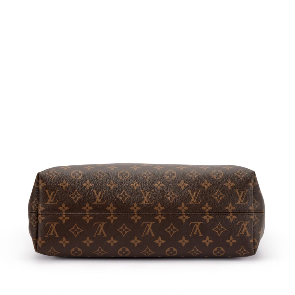 Brown Monogram Coated Canvas Graceful MM Gold Hardware, 2021