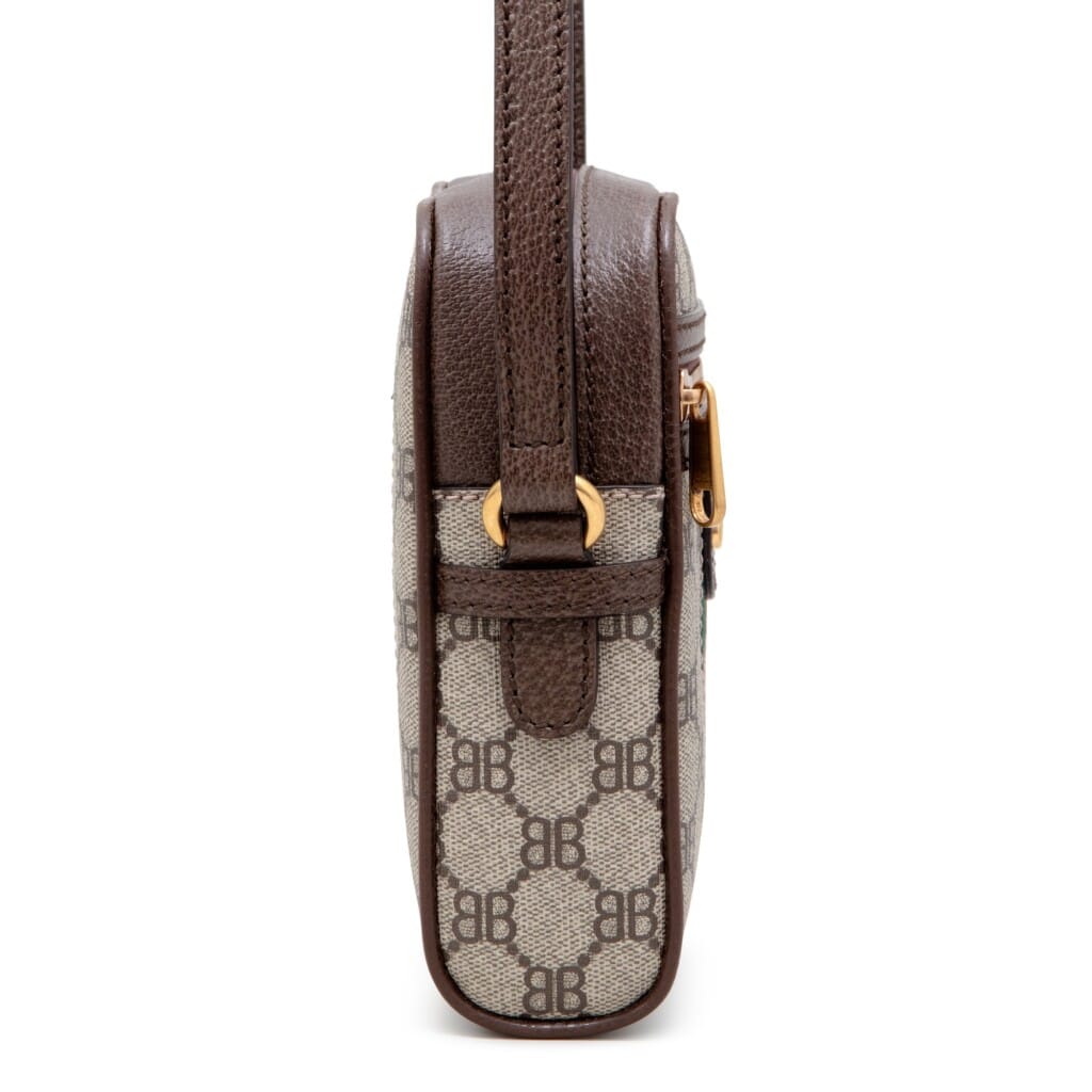 Beige Monogram Coated Canvas Hacker Shoulder Zip Bag Gold Hardware, 2021