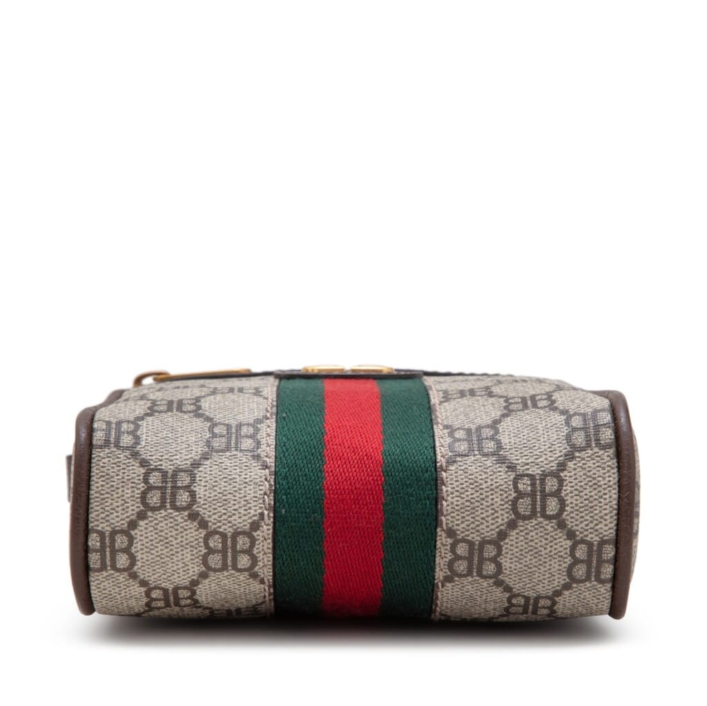 Beige Monogram Coated Canvas Hacker Shoulder Zip Bag Gold Hardware, 2021