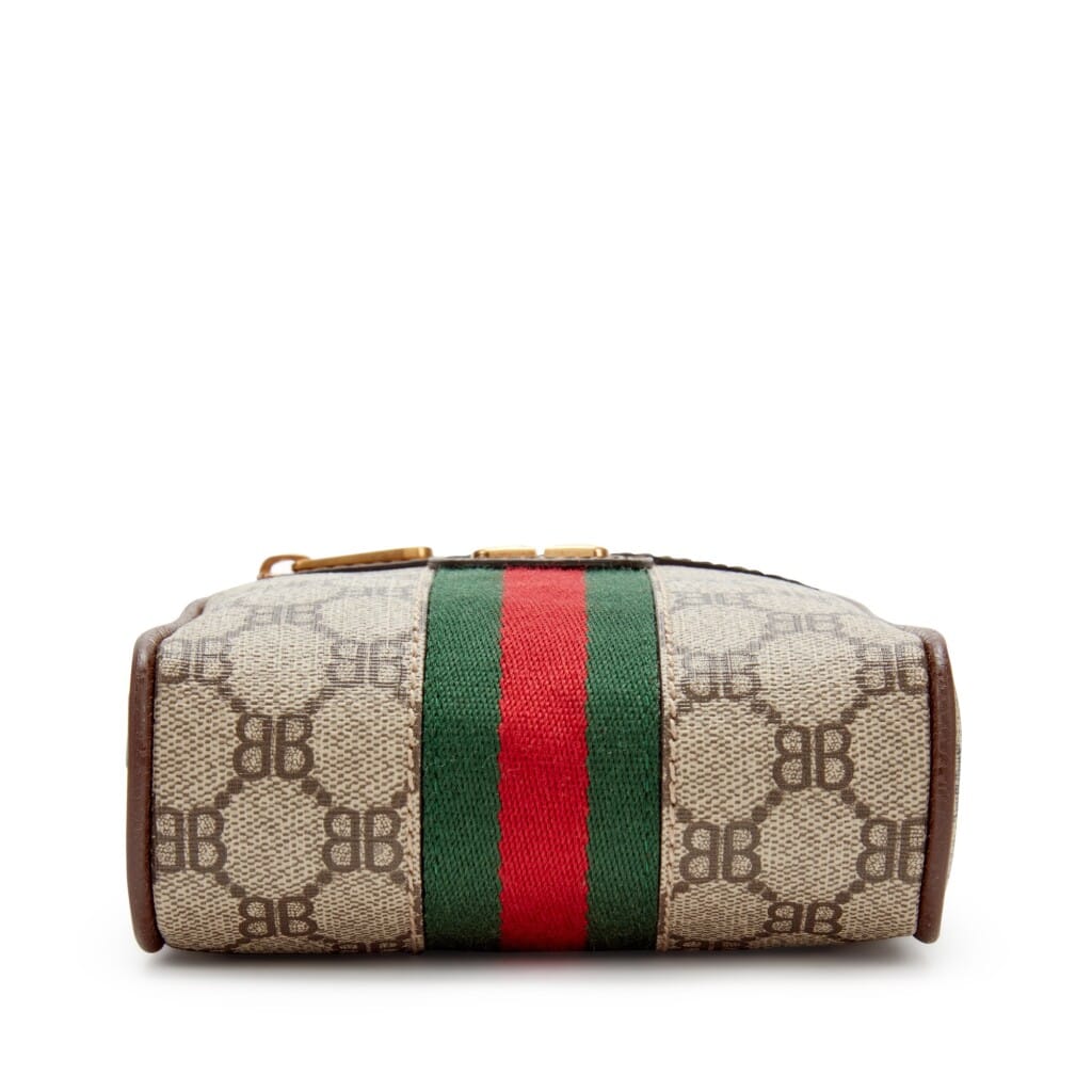 Beige Monogram Coated Canvas Hacker Shoulder Zip Bag Gold Hardware, 2021