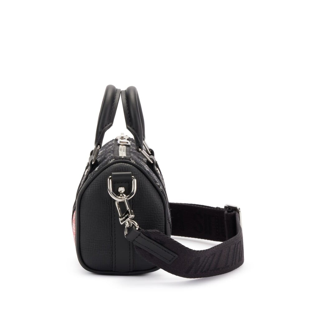 Virgil Abloh Black Monogram Denim and Taurillon Leather Keepall XS, 2019