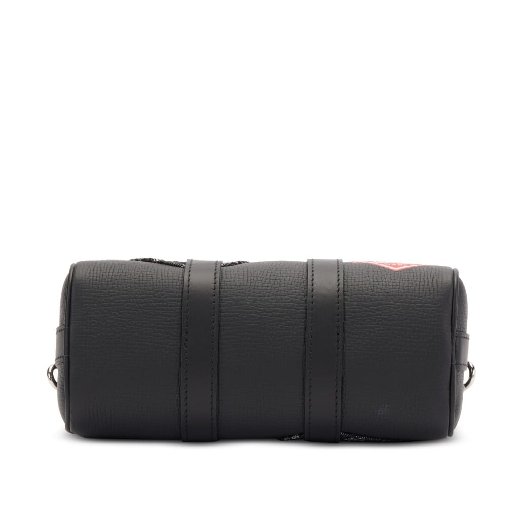 Virgil Abloh Black Monogram Denim and Taurillon Leather Keepall XS, 2019