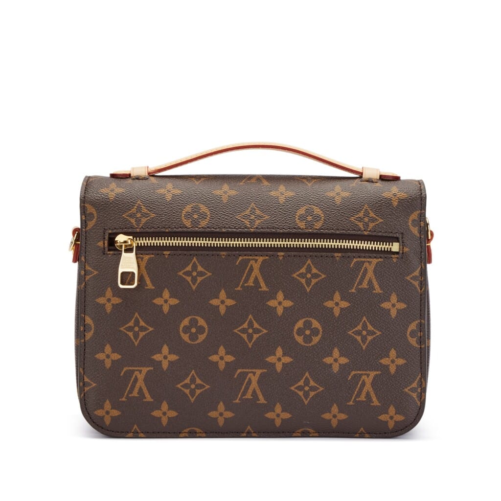 Brown Monogram Coated Canvas Pochette Métis Gold Hardware, 2021