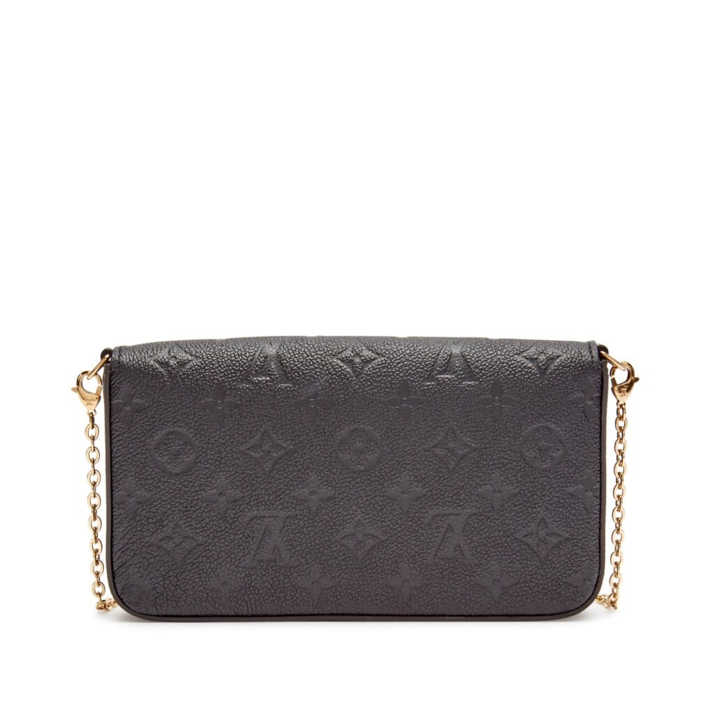 Black Monogram Empreinte Félicie Pochette Gold Hardware, 2021