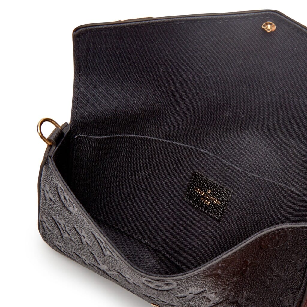Black Monogram Empreinte Félicie Pochette Gold Hardware, 2021