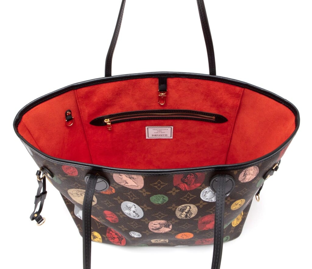 Brown and Multicolor Cameo Monogram Coated Canvas Neverfull MM Gold Hardware, 2021