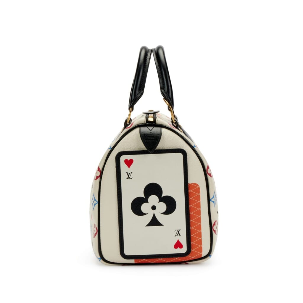 Multicolor Monogram Coated Canvas Game On Speedy Bandoulière 25 Gold Hardware, 2020