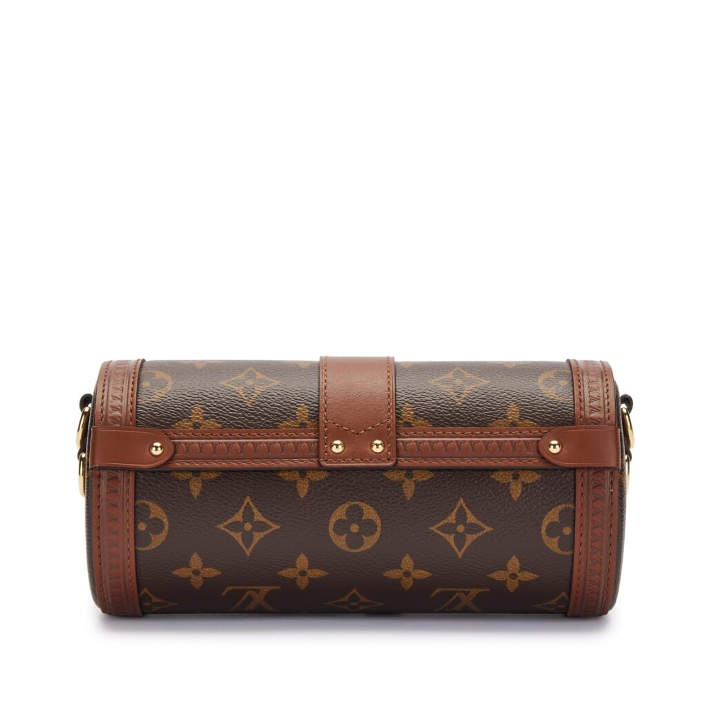 Ebene Monogram Canvas Papillon Trunk Gold Hardware, 2021
