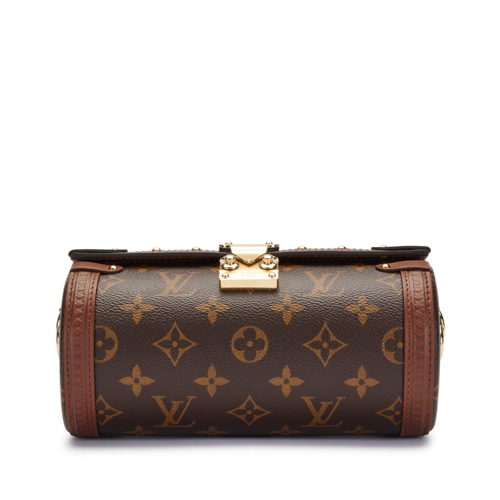 Ebene Monogram Canvas Papillon Trunk Gold Hardware, 2021