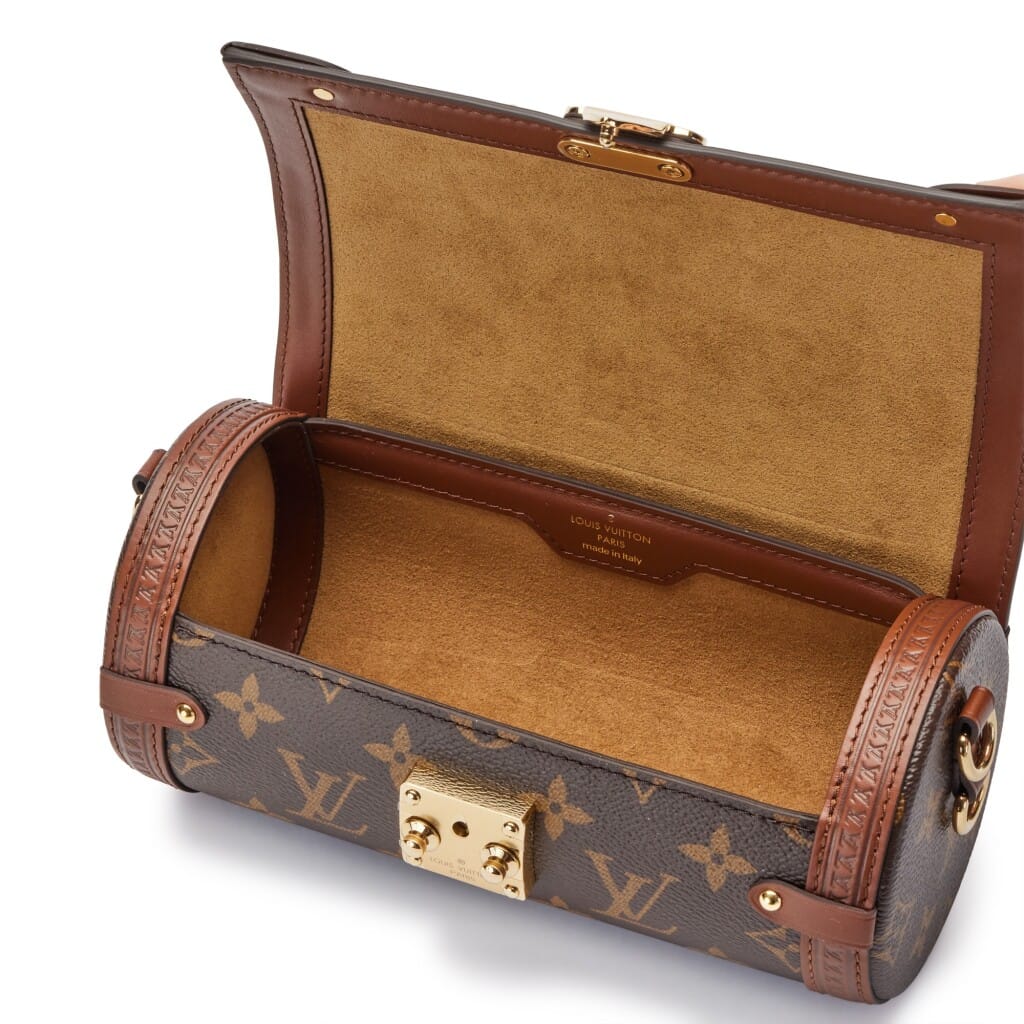 Ebene Monogram Canvas Papillon Trunk Gold Hardware, 2021