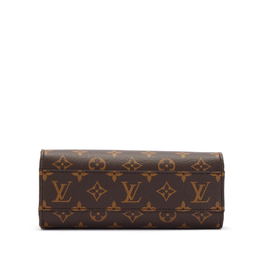 Brown Monogram Coated Canvas Sac Plat BB Gold Hardware, 2021