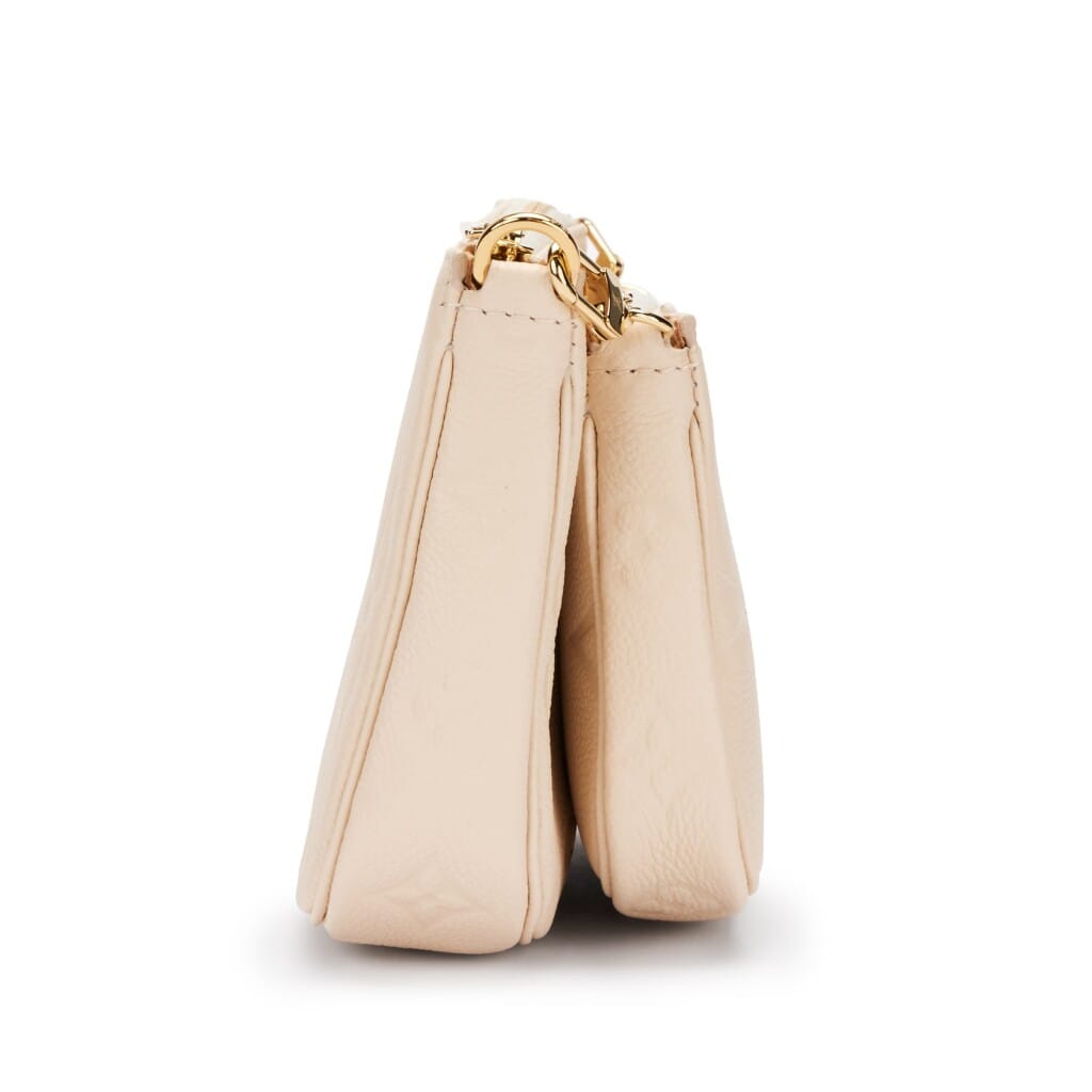 Cream Giant Monogram Empreinte Multi Pochette Accessoires Gold Hardware, 2021