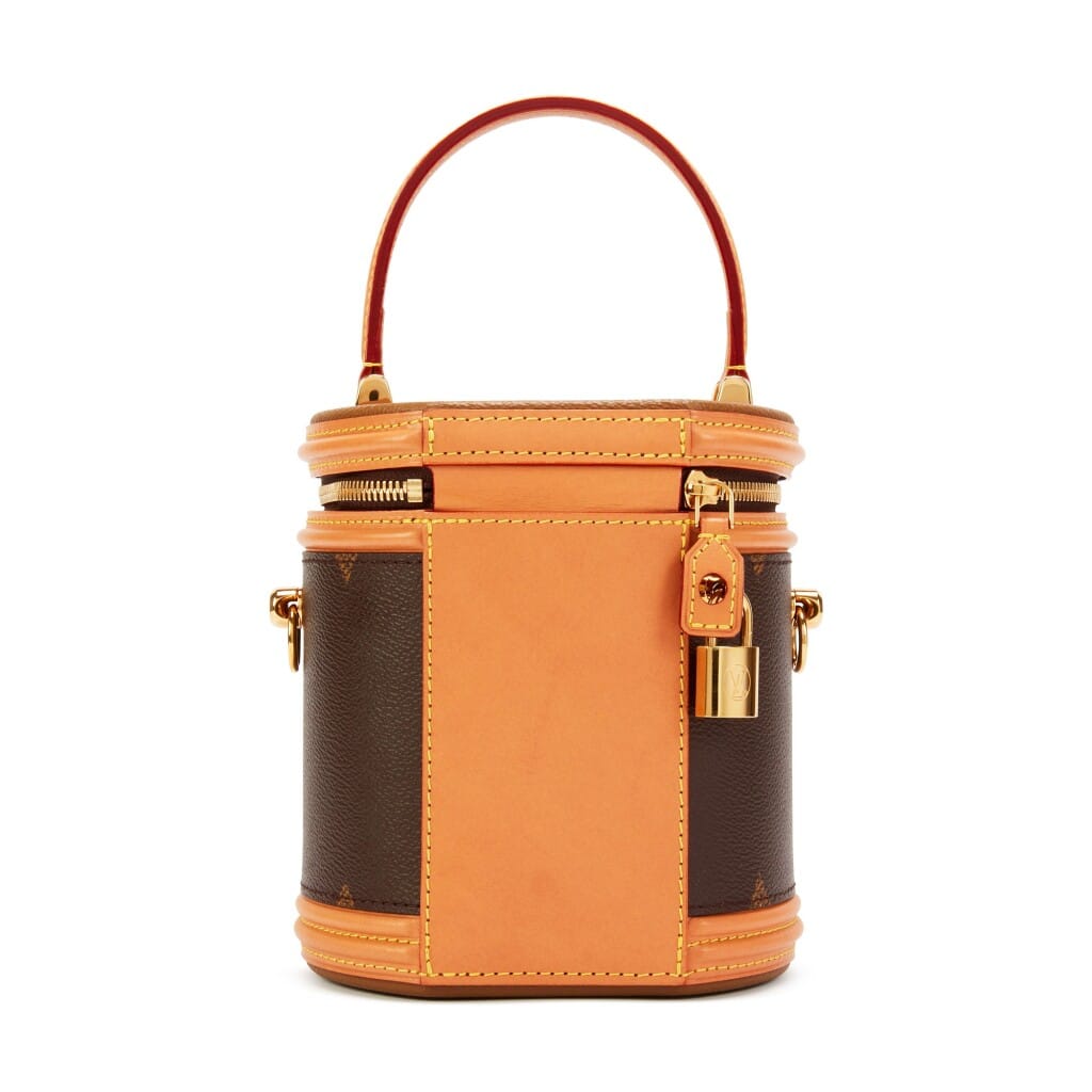 Ebene Reverse Giant Monogram Coated Canvas Cannes Gold Hardware, 2019